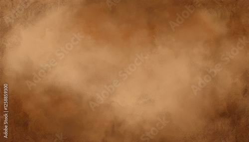 brown background with grunge texture watercolor painted mottled brown background with vintage marbled textured design on cloudy sepia brown banner distressed old antique parchment paper