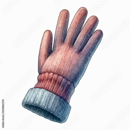 protective gloves isolated on white background