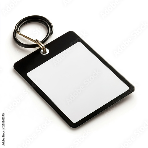 Blank ID Card with Keyring for Office or Personal Use
