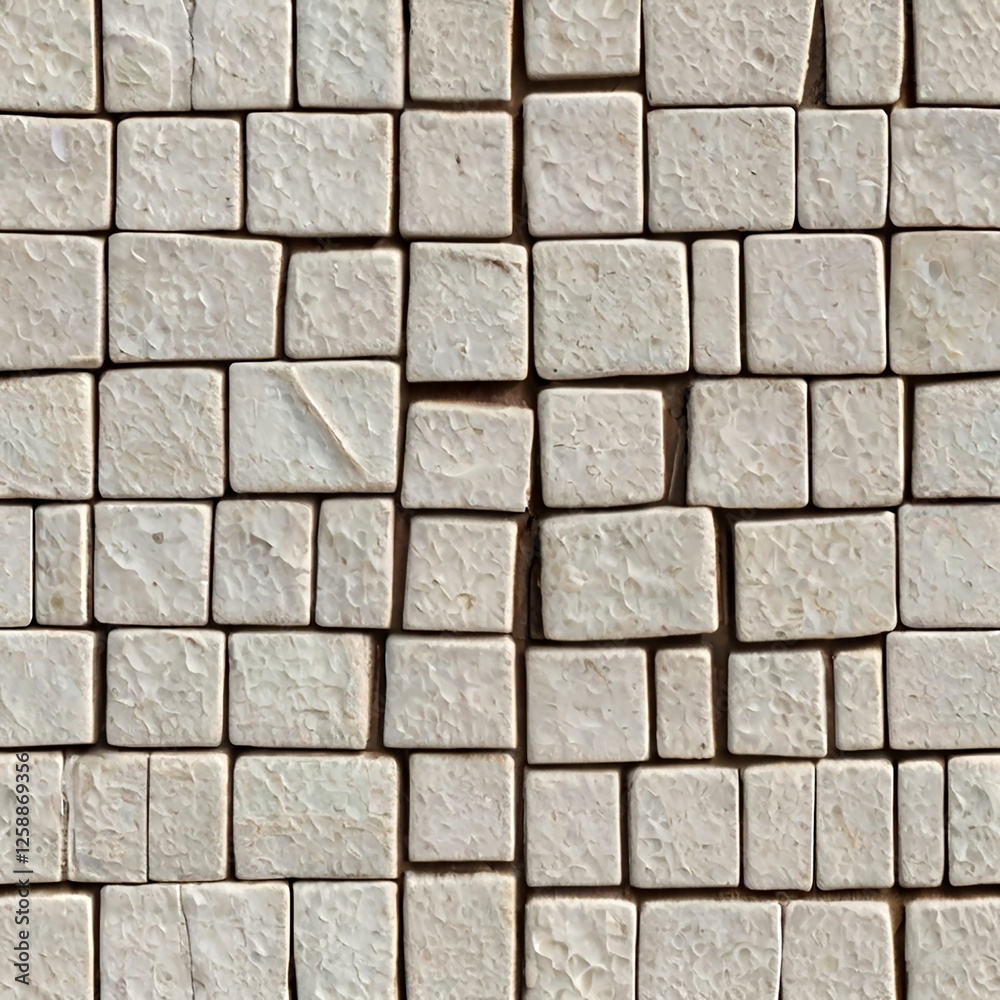 Naklejka premium uneven stone finished tile paving texture material