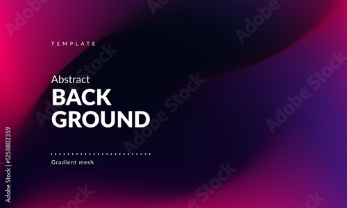 Abstract liquid background. Gradient mesh. Effect bright color blend. Blurred fluid colorful mix. Modern design template for web covers, ad banners, posters, brochures, flyers. EPS vector image