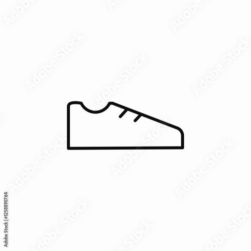 formal shoes icon sign vector