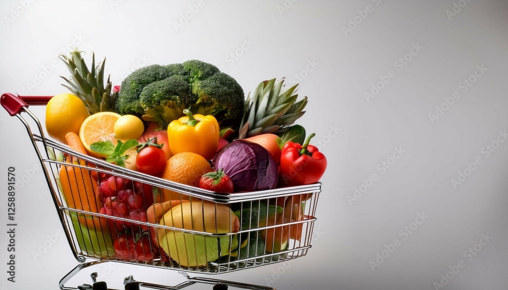 fruits and vegetables in the basket fruits and vegetables in the basket