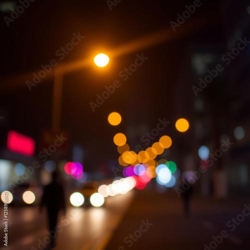 Cty night light bokeh Bokeh light lights background bokeh abstract light bright effect shiny photo