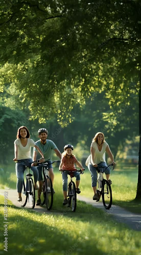 benefits together green reduction carbon sustainable cycles friendly promoting lush low illustrating eco park healthy family living activities leisure
