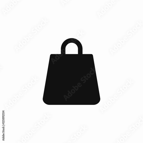 bag shopping icon sign vector