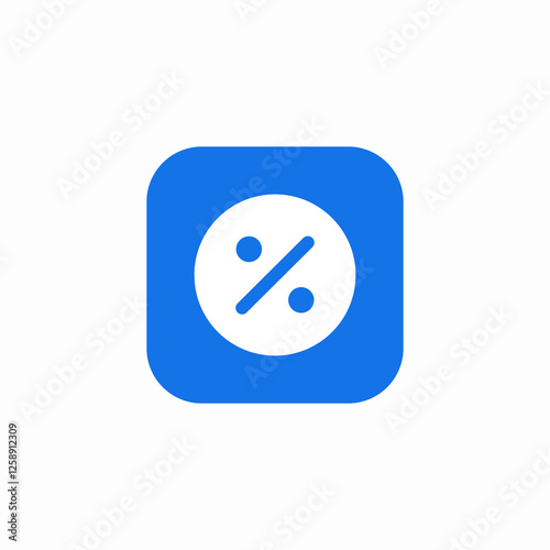 brand discount icon sign vector
