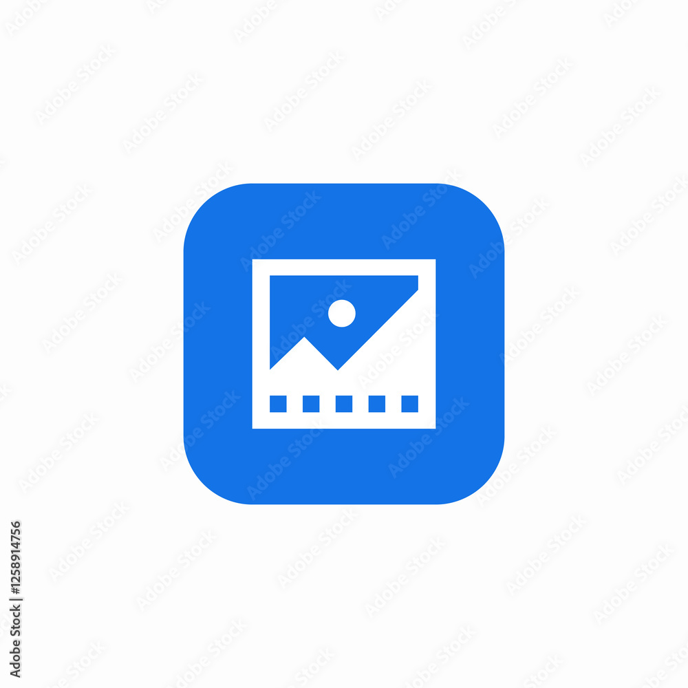 picture film icon sign vector picture film icon sign vector
