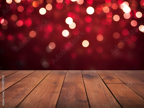 festive mockup background