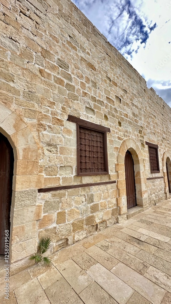 Fototapeta premium old stone house