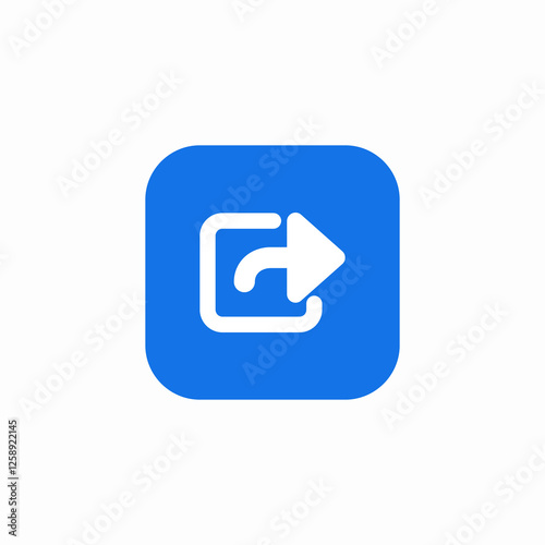 share content icon sign vector