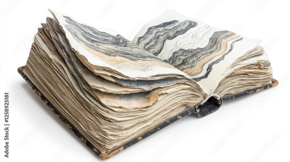 An open book showcasing its unique intricate pages and textures. Each turn reveals a blend of artistry and craftsmanship. Experience the beauty of timeless literature. Generative AI An open book showcasing its unique intricate pages and textures. Each turn reveals a blend of artistry and craftsmanship. Experience the beauty of timeless literature. Generative AI