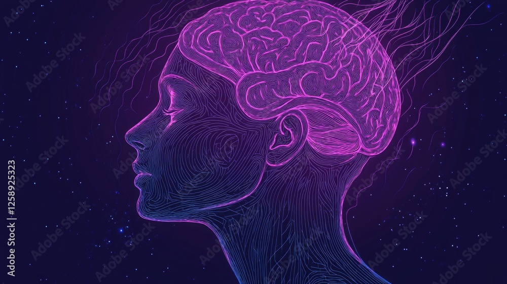 Obraz premium Galactic Cognition