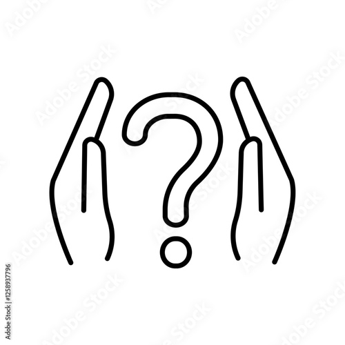 question mark icon. question icon