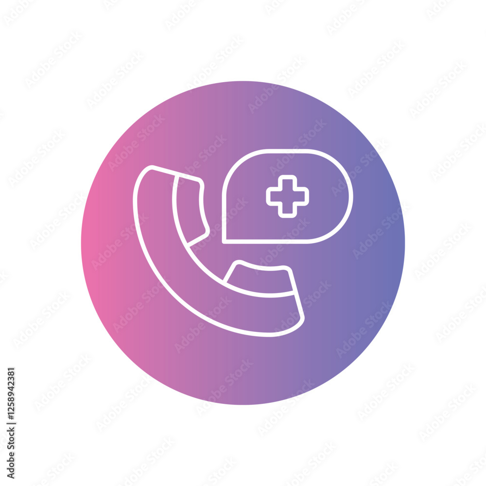 Call icon vector stock illustration Call icon vector stock illustration