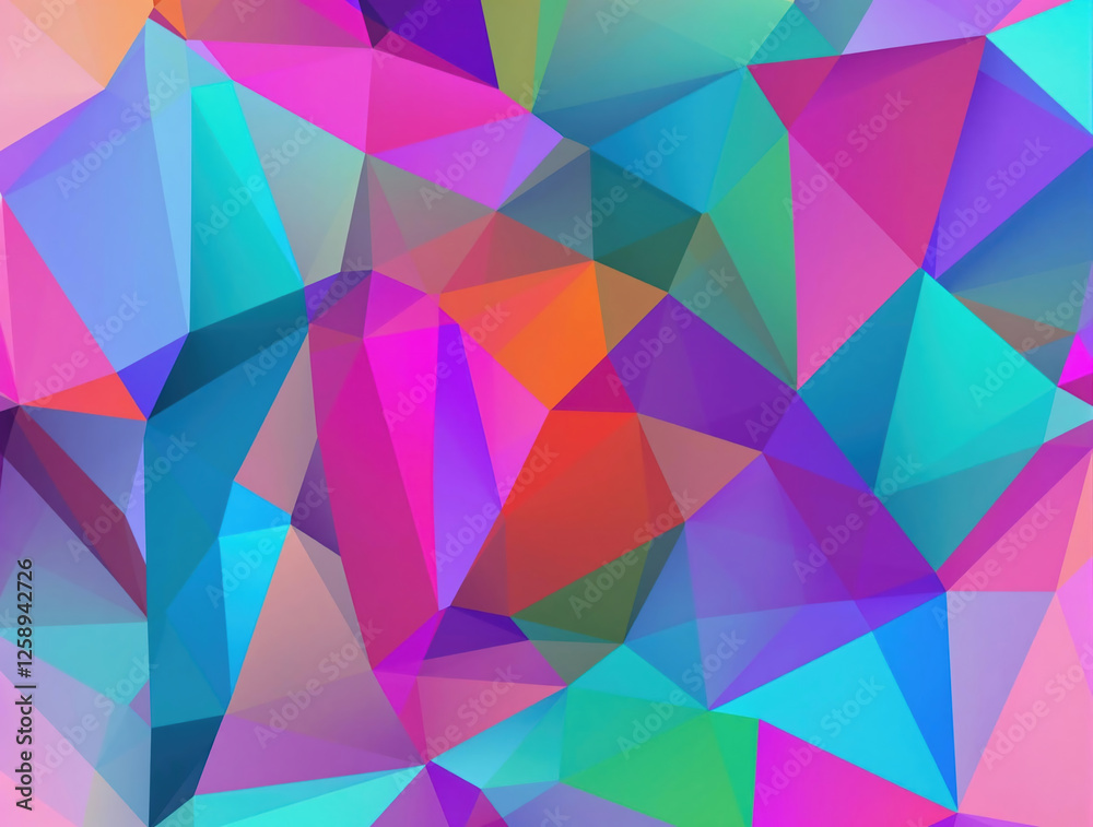 Obraz premium abstract background with triangles