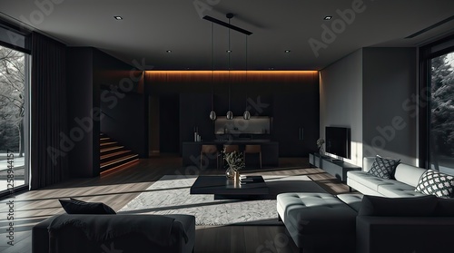 A modern house interior 