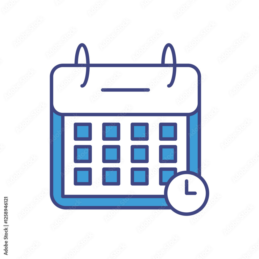 Appointment Scheduling icon vector stock illustration Appointment Scheduling icon vector stock illustration