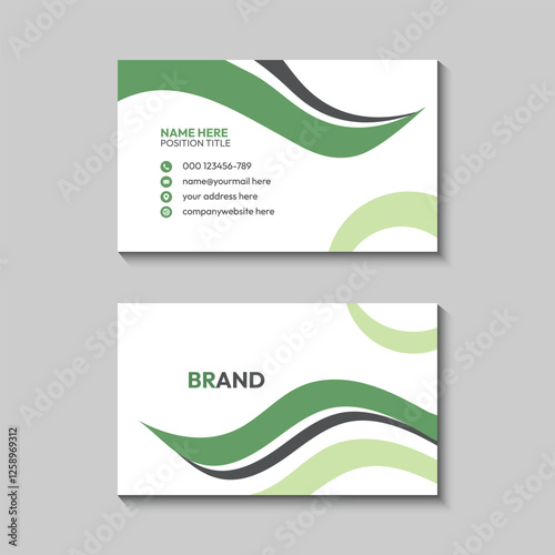 Modern Artistic Business Card Design