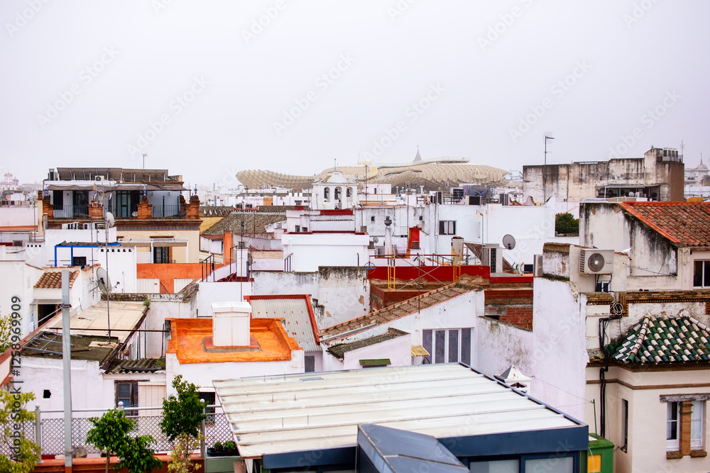 Fototapeta premium Architecture of the city of Seville, Andalusia, Spain