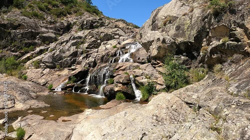 idilic place in the Tera canyon river, Sanabria, Zamora, Castilla y León, Spain photo