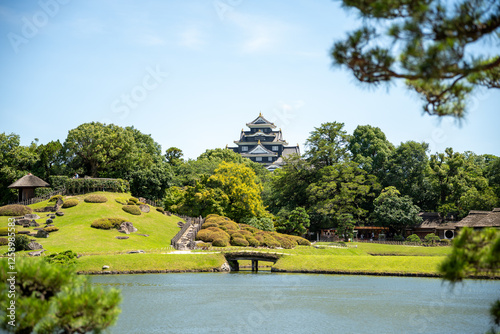 Korakuen Garden and  Okayama Castle - Okayama Prefecture photo