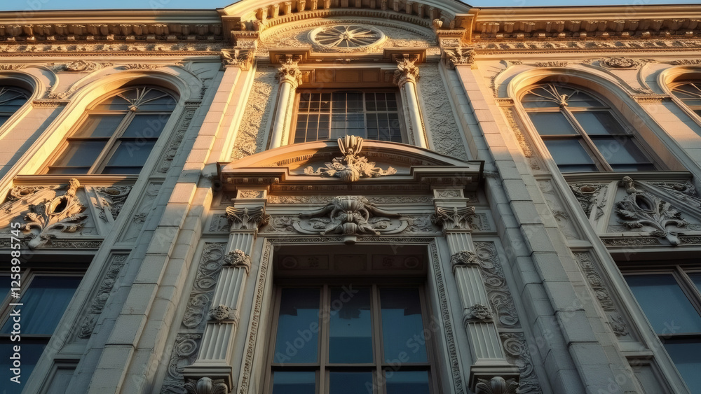 Obraz premium facade of the building