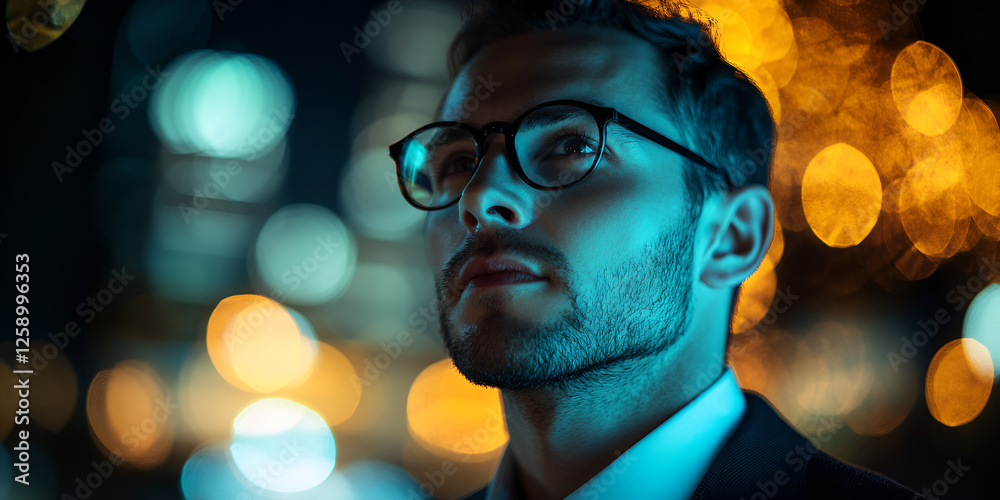 Close-Up Portraits of Professionals with Soft Bokeh Background Close-Up Portraits of Professionals with Soft Bokeh Background