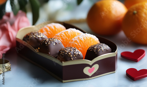 Orange-infused, decadently chocolate-covered tangerine segments offer an exquisitely unique blend of sweet, tangy gourmet indulgence