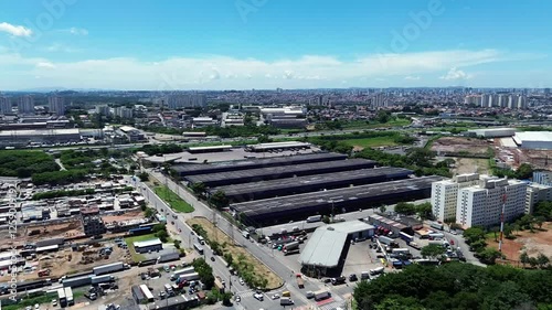 Aerial View of Fernão Dias Cargo Terminal – São Paulo Logistics Hub photo