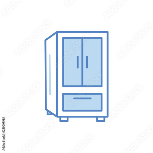 Wardrobe vector icon