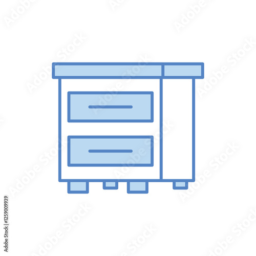 Dresser vector icon