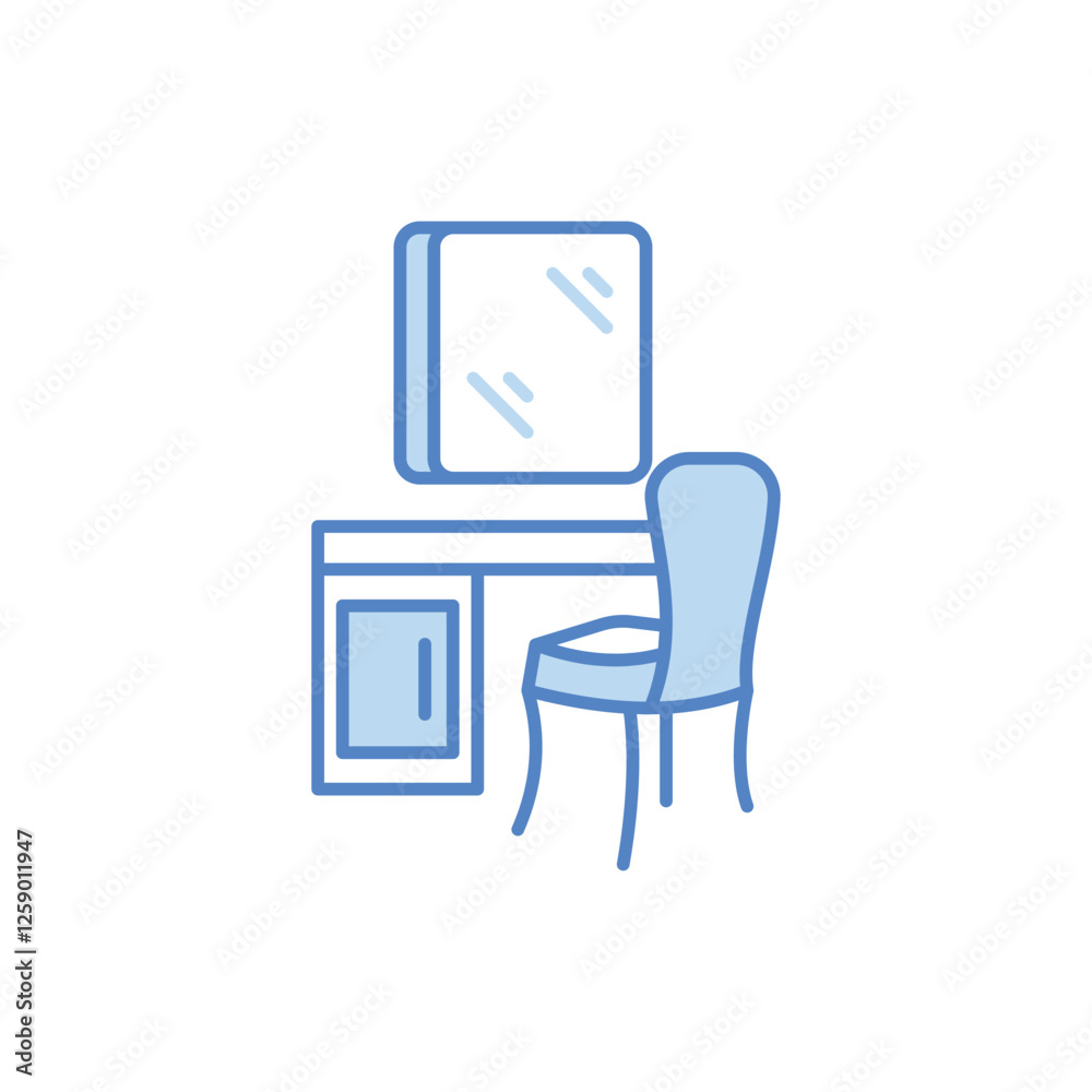 Vanity vector icon Vanity vector icon