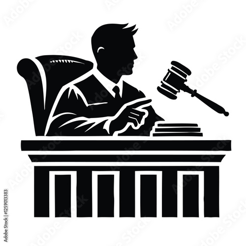 Judge Silhouette