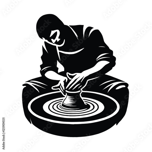 Potter at Work