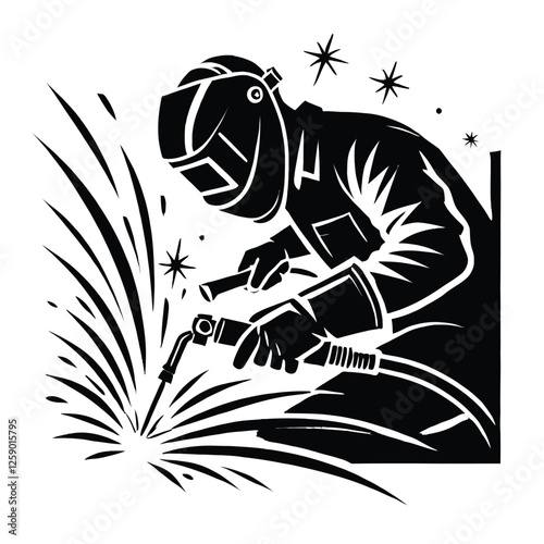Welder Silhouette