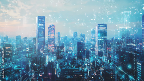 Wallpaper Mural smart cities urban infrastructure Torontodigital.ca