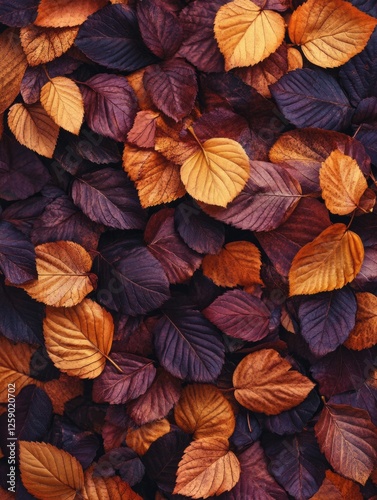 Wallpaper Mural Autumn Leaves Close-up Torontodigital.ca