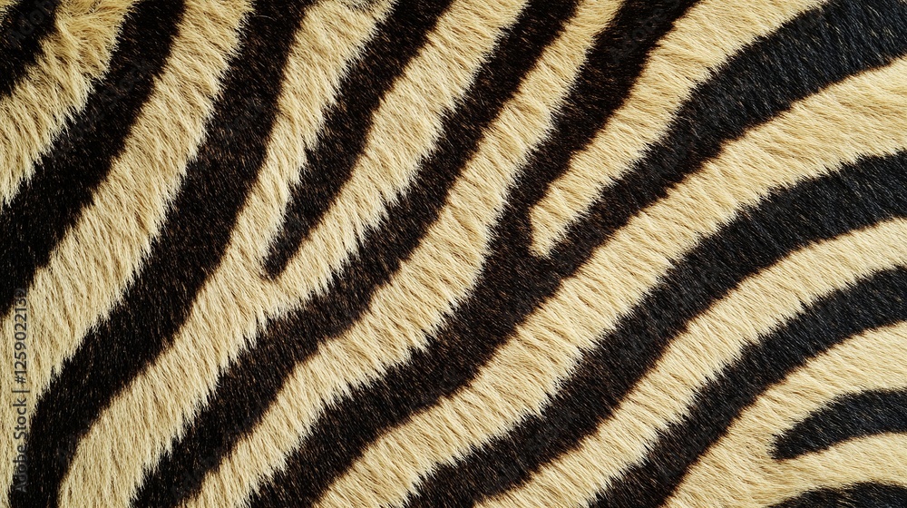 Trendy zebra skin pattern background vector. Animal fur, vector background for Fabric design, wrapping paper, textile, and wallpaper Trendy zebra skin pattern background vector. Animal fur, vector background for Fabric design, wrapping paper, textile, and wallpaper