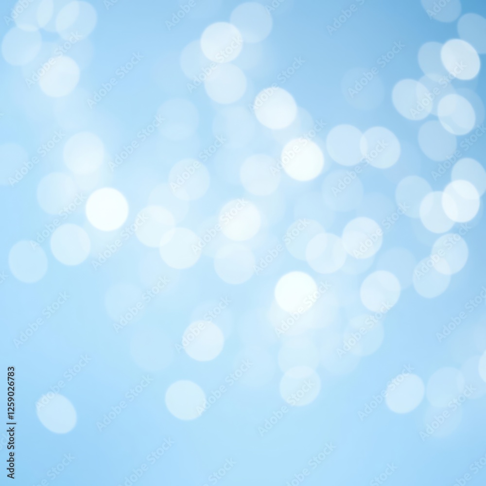 Soft white bokeh lights on light blue background Bokeh light lights background bokeh abstract light bright effect shiny