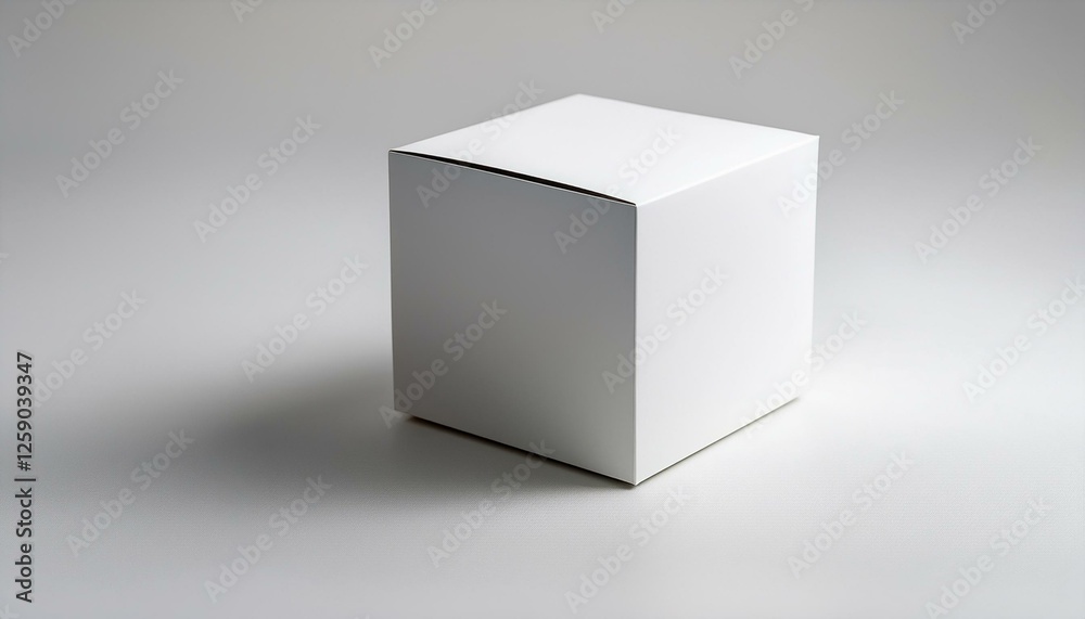 Mockup de caja de packaging en fondo neutro para branding Mockup de caja de packaging en fondo neutro para branding