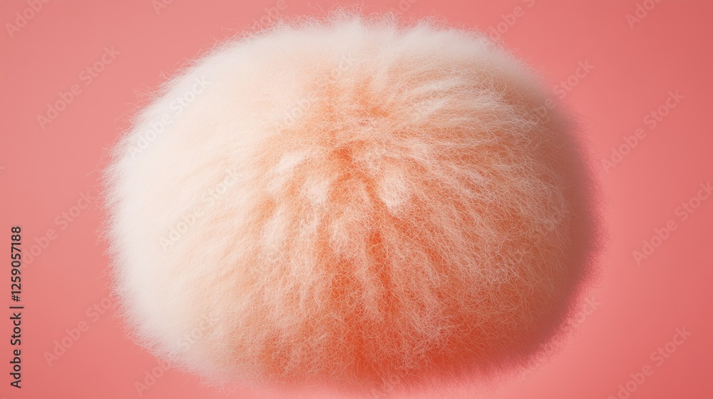 Soft fluffy round pom pom craft material in pastel colors suitable for various DIY projects and designs Soft fluffy round pom pom craft material in pastel colors suitable for various DIY projects and designs