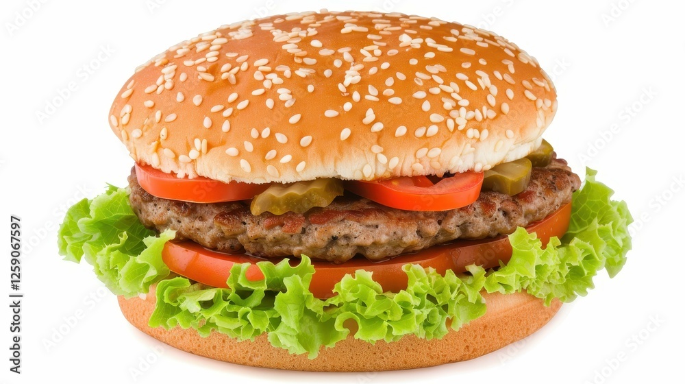 Enjoy the perfect bite of a grilled barbecue burger, crafted to impress with every juicy layer, served solo on a clean backdrop. Enjoy the perfect bite of a grilled barbecue burger, crafted to impress with every juicy layer, served solo on a clean backdrop.