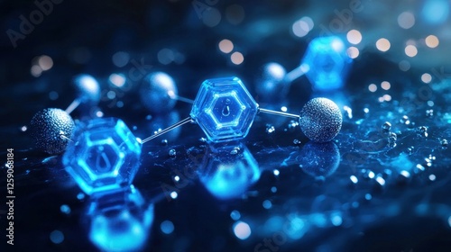 Blue icons representing electrolytes like calcium, magnesium, sodium, and potassium.
