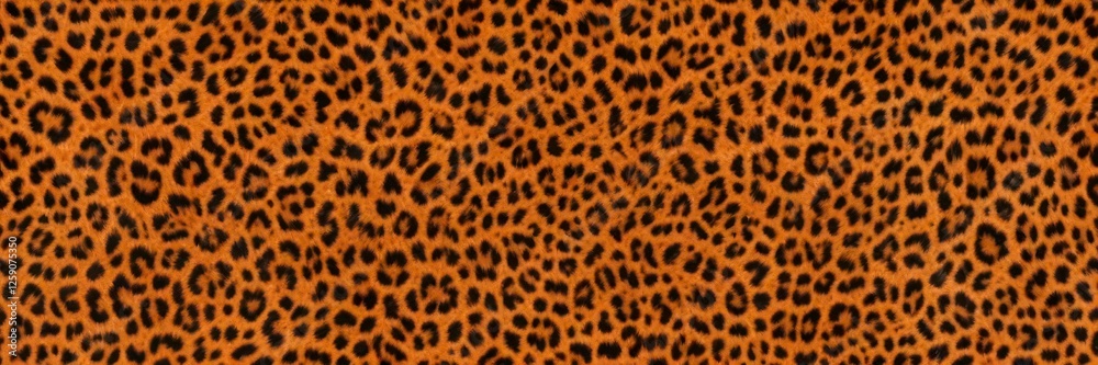 Warm orange leopard texture repeating seamless, safari print, jungle decor Warm orange leopard texture repeating seamless, safari print, jungle decor
