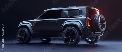 SUV Icon: Ultra-Detailed and Hyper-Realistic for Automotive Marketing