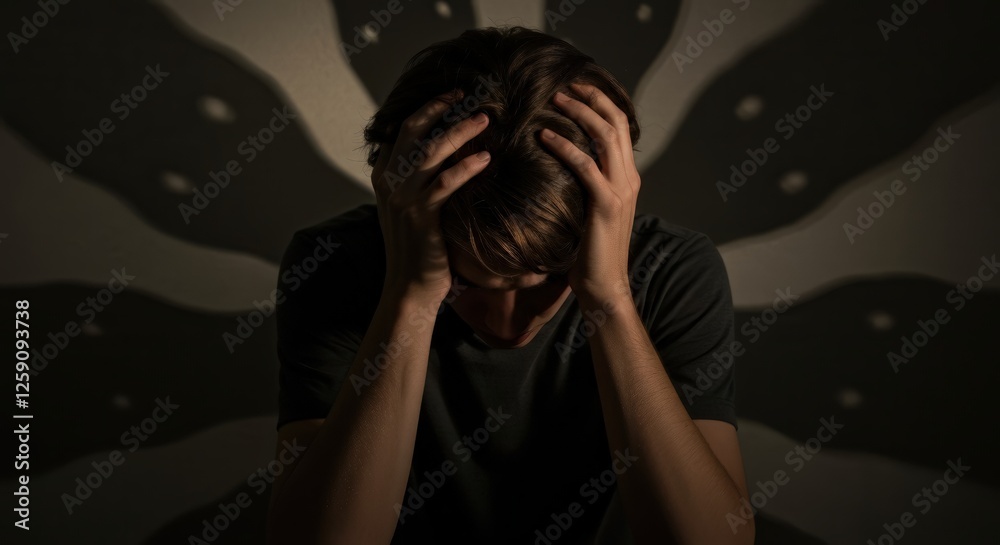A person hears voices and sees things, symbolizing their emotional and psychological struggles.
A person hears voices and sees things, symbolizing their emotional and psychological struggles.