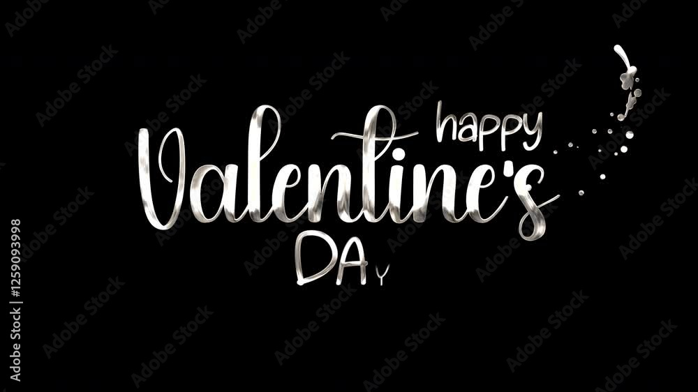 Animated text saying happy valentines day. Suitable for greeting cards, social media posts, website banners, and festive decorations. Animated text saying happy valentines day. Suitable for greeting cards, social media posts, website banners, and festive decorations.