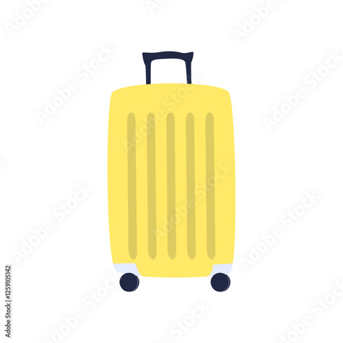 Suitcase Hand Drawn Travel Illustration