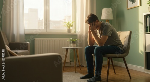 A focus on the sadness and frustration experienced during psychiatric evaluations.
